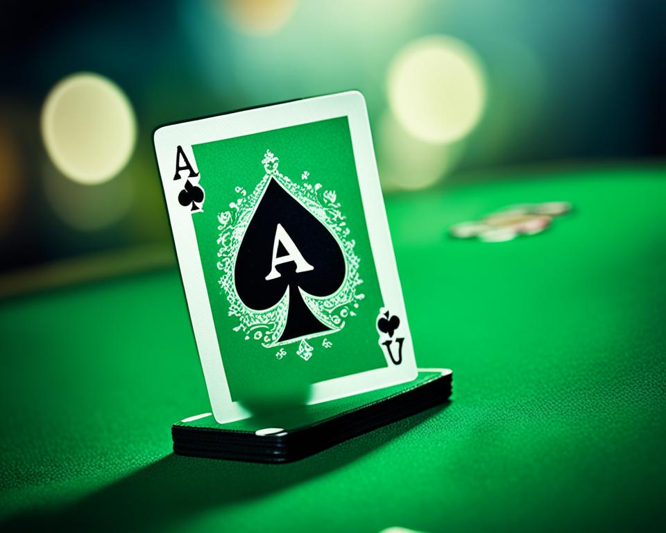 what is ace in blackjack - green ace card